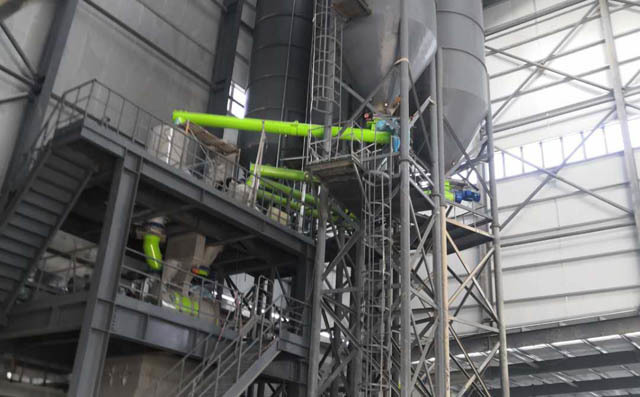 章丘豐源助力天玉建材輸送石膏粉項(xiàng)目運(yùn)行成功！